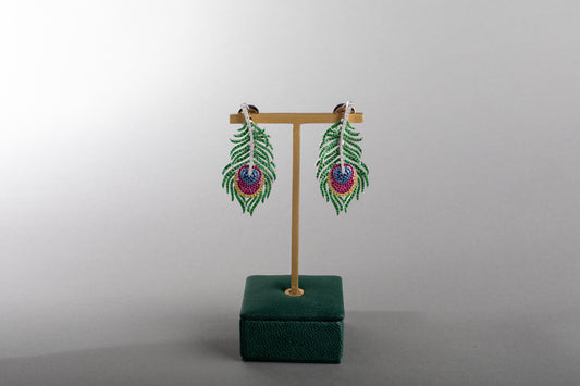 الطاووس | Tawoos Earrings